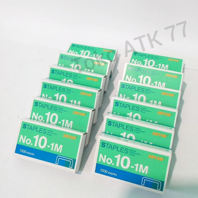 

Refil Isi Steples Staples Step Stap Kecil Joyko 1 lsn lusin 12kotak Bagus Murah READY STOCK