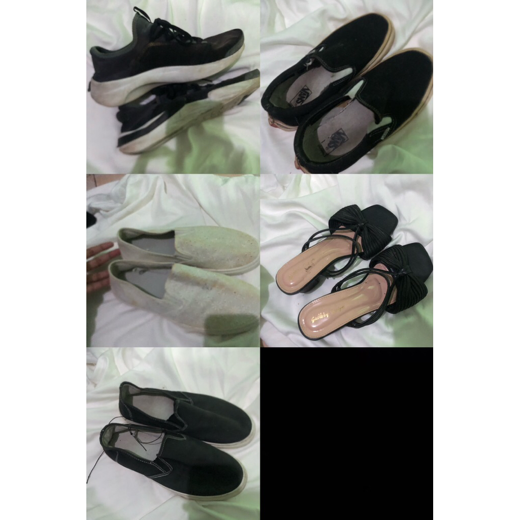 Preloved second sepatu size 40 Rubi, nike, sepatu pesta