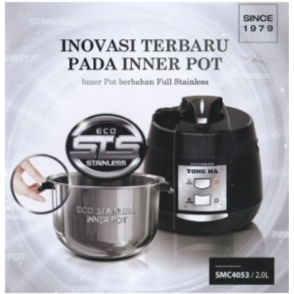 MAGIC COM YONG MA SMC- 7073  POT STAINLESS