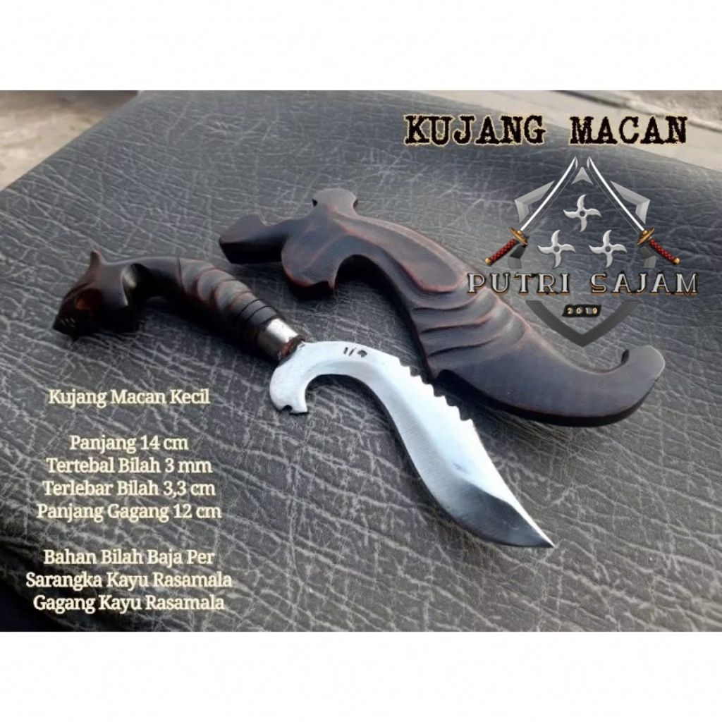 Kujang kecil/kujang ukir/kujang maung Siliwangi