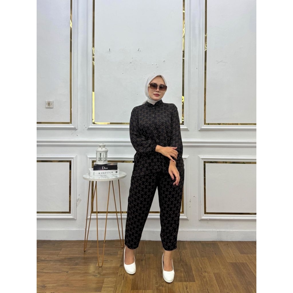 Setelan Baju Rayon Wanita – Outfit Santai Kekinian