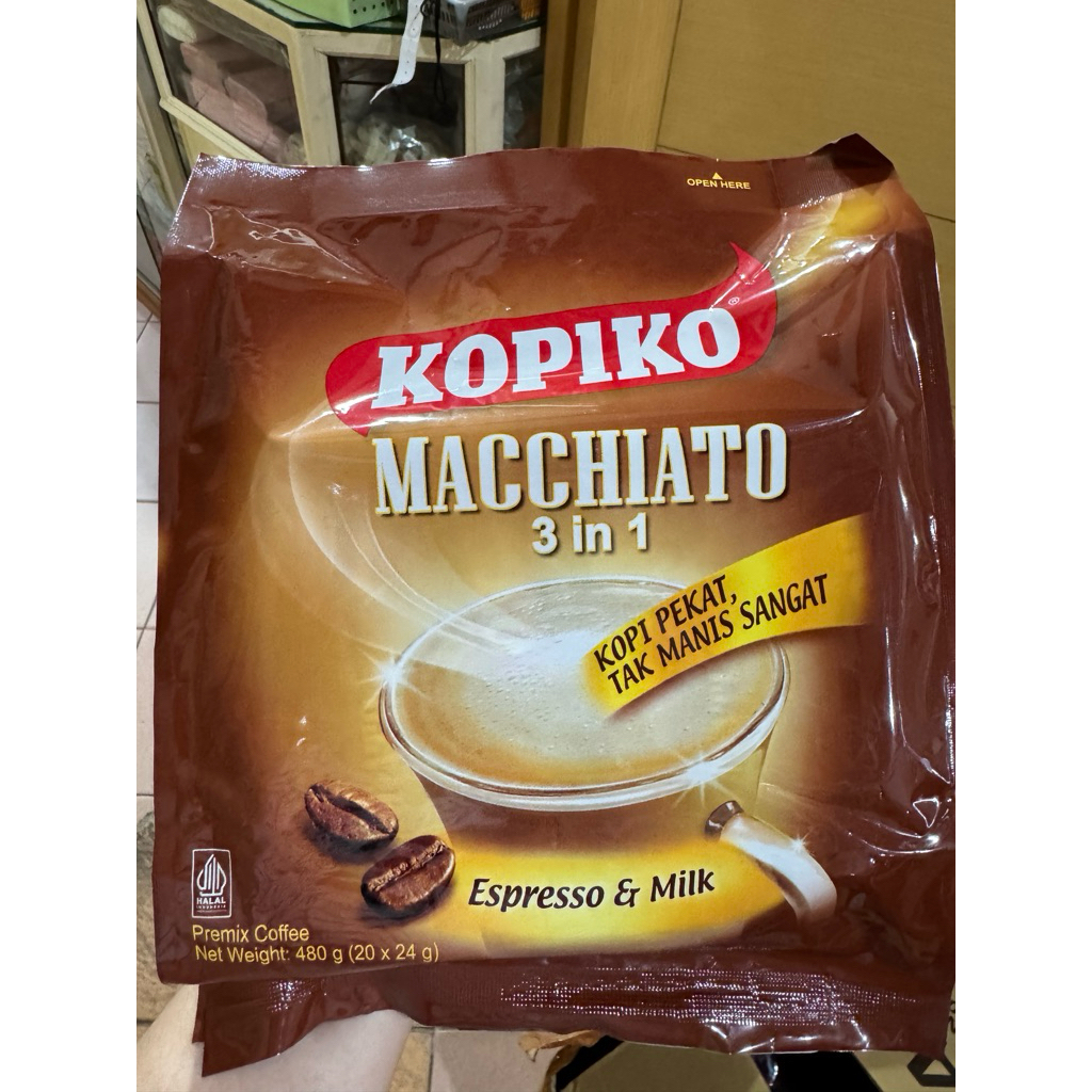 

kopiko macchiato 3 in 1 20 sachet