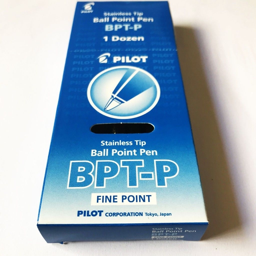 

12 pcs bolpoin pilot pulpen pilot hitam & biru