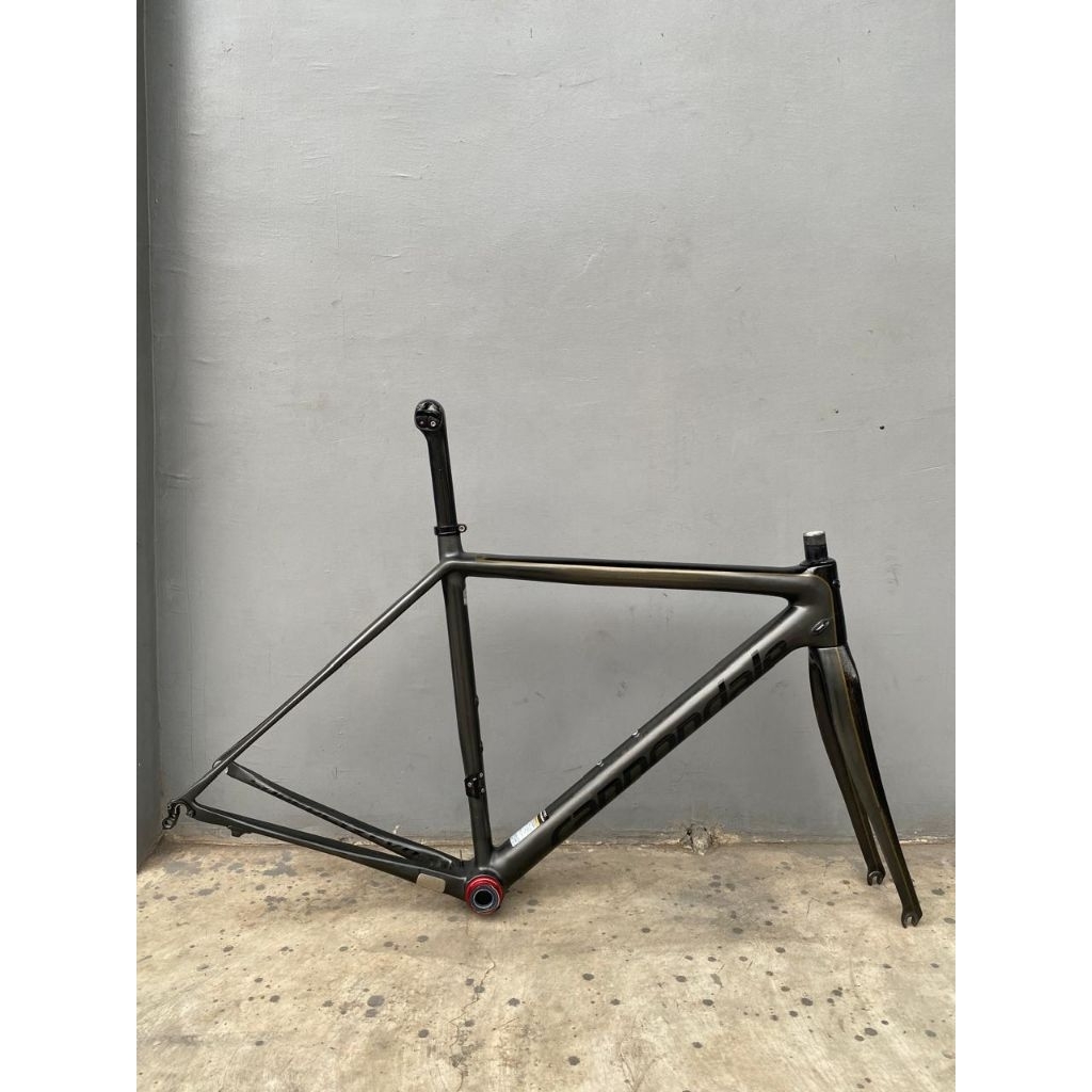 Frameset Frame Sepeda RoadBike RB Balap Size 48 Carbon Rims Brake