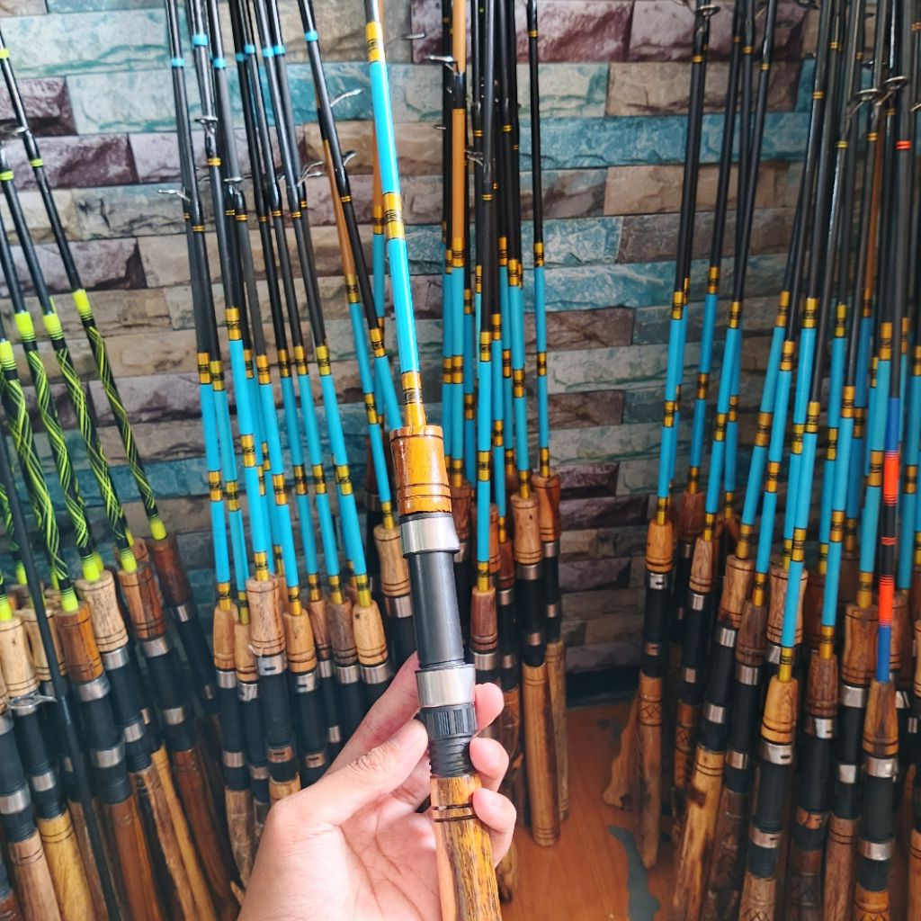 Joran pancing udang super lentur