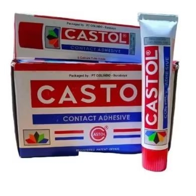 

Lem Kastol Asli Kuning serbaguna 51CC-merekat HPL-kayu,karet,kulit, keramik,porselen, kertas,karpet,sepat..