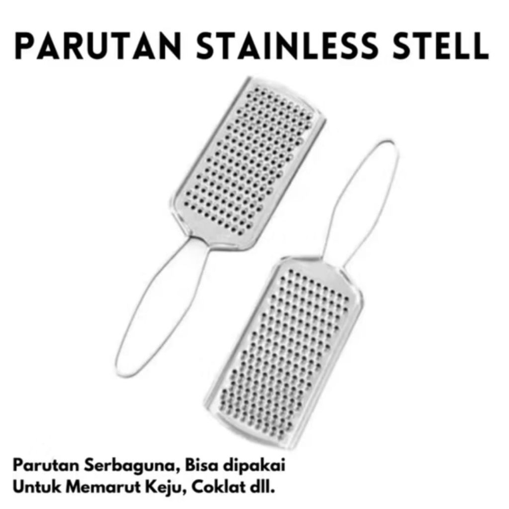 parutan keju stenlis / parutan wortel / parutan serbaguna alat parut multifungsi