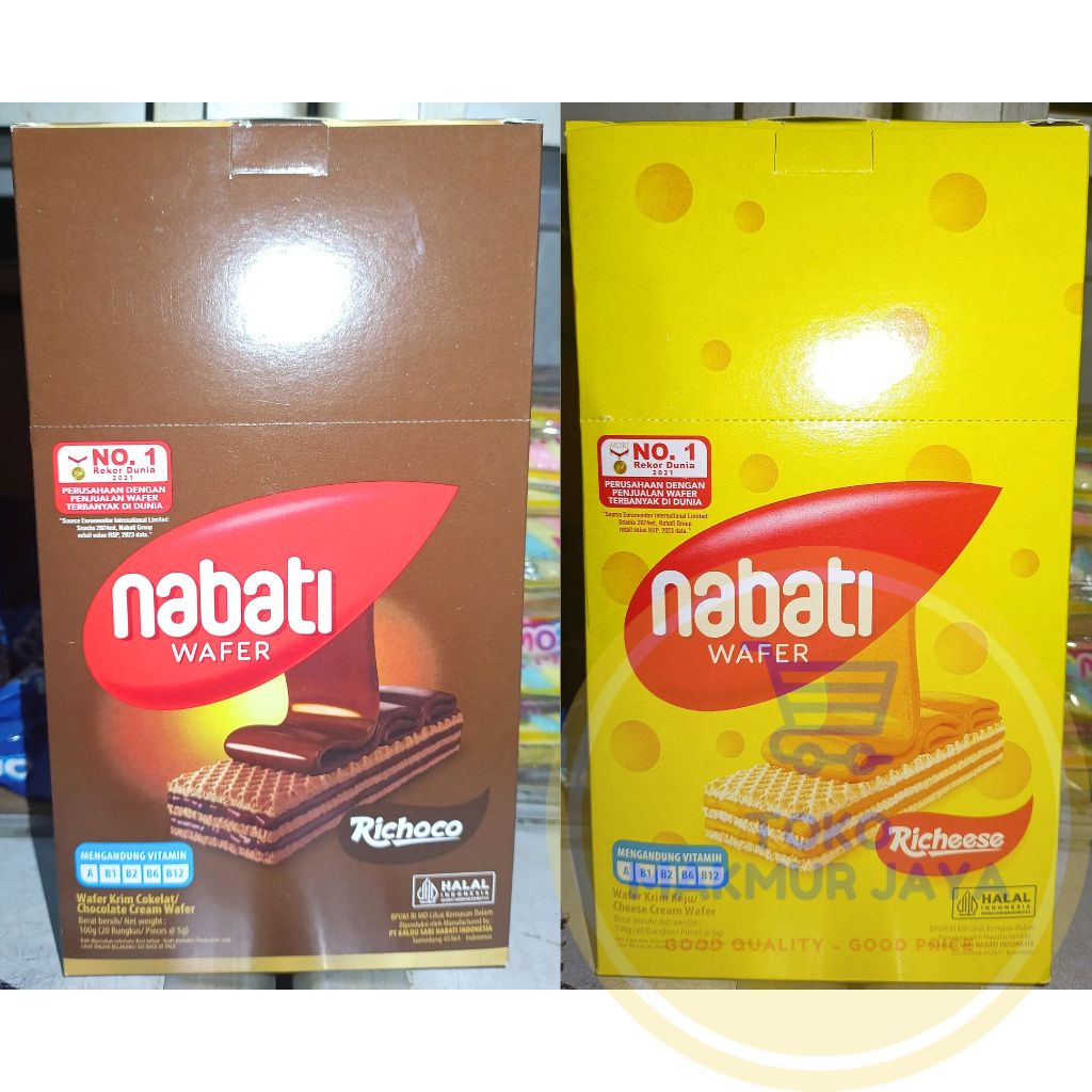 

NABATI RICHEESE WAFER BOX | 20 PCS
