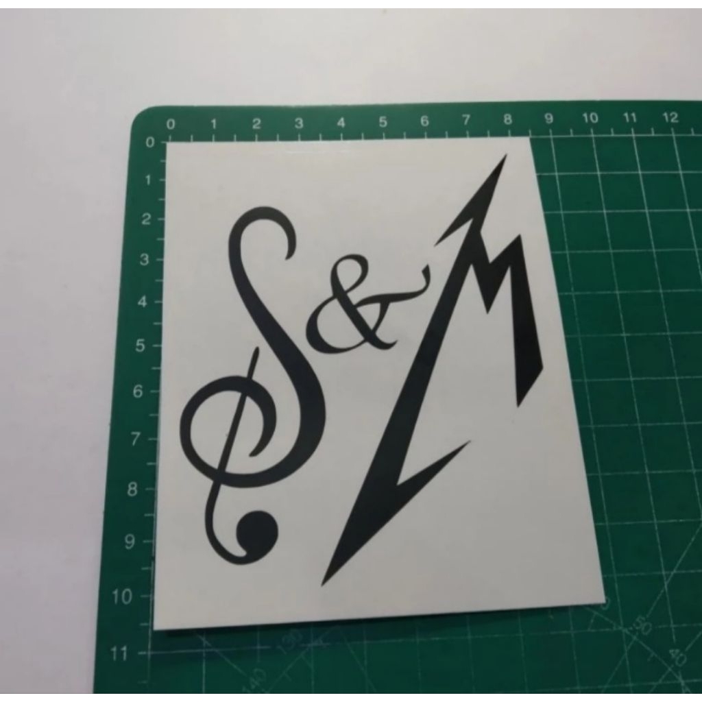 

stiker cutting metallica stiker