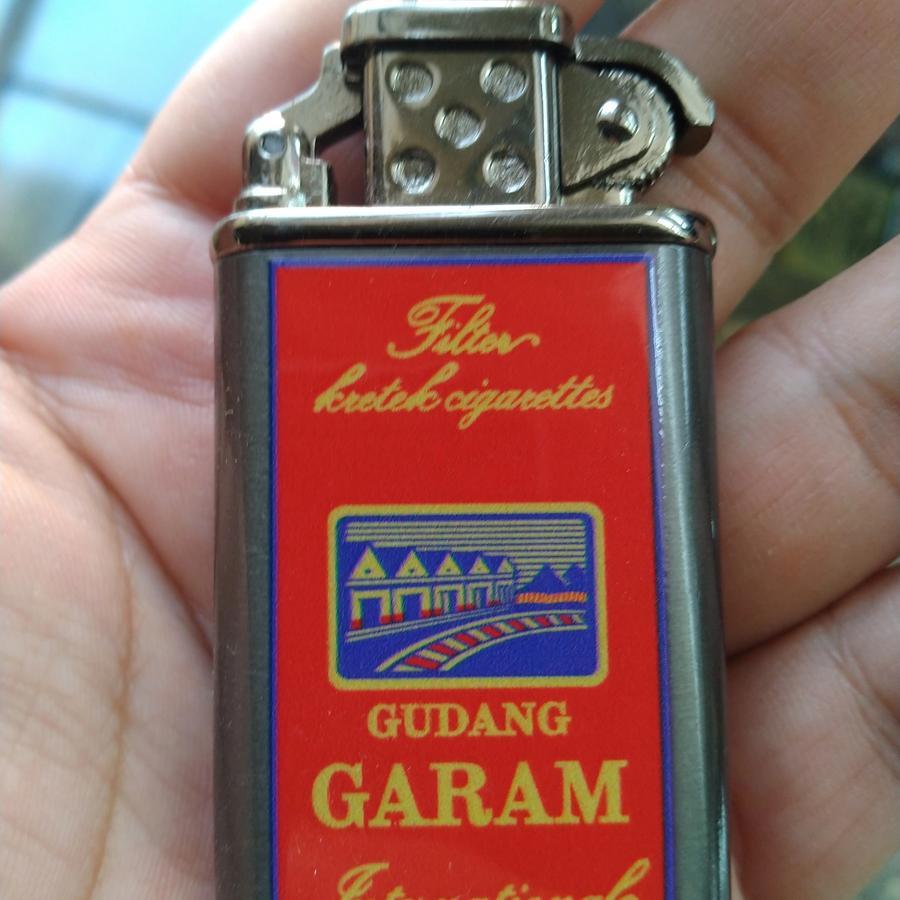 Korek Api Bara Isi Ulang Motif Best Seller - Djarum Super