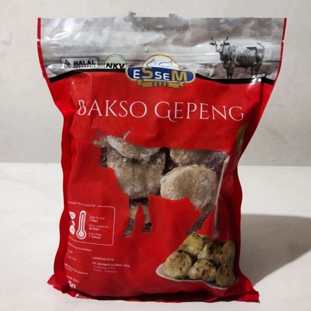 

Bakso Sapi Gepeng eSseM Food isi 50