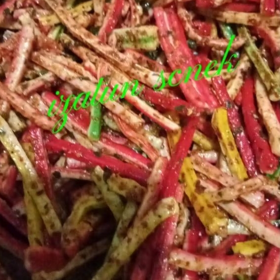 

krupuk jaat beton pedas daun jeruk purut renyah 250g