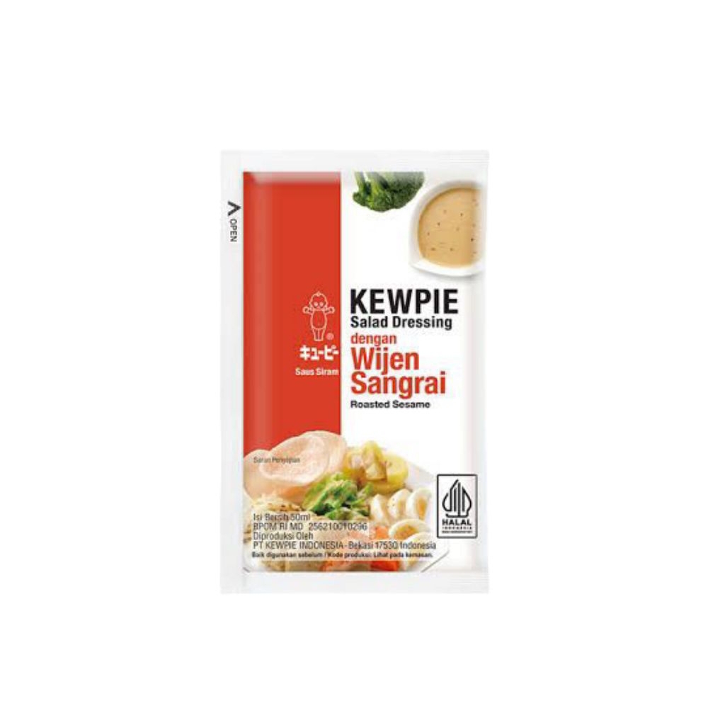 

Kewpie Salad Dressing dengan Wijen Sangrai Sachet 50 ml