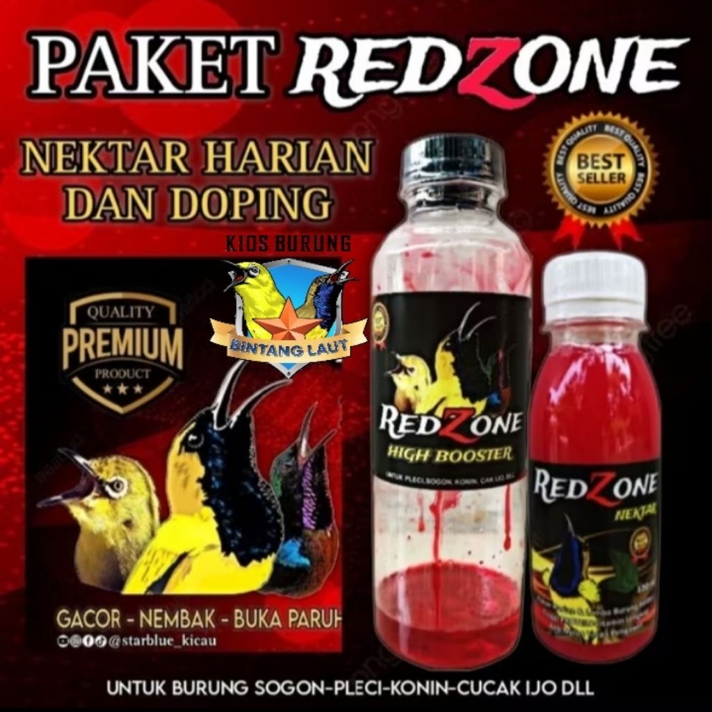 

PAKET REDZONE NEXTAR + HIGH BOSTER 250ML