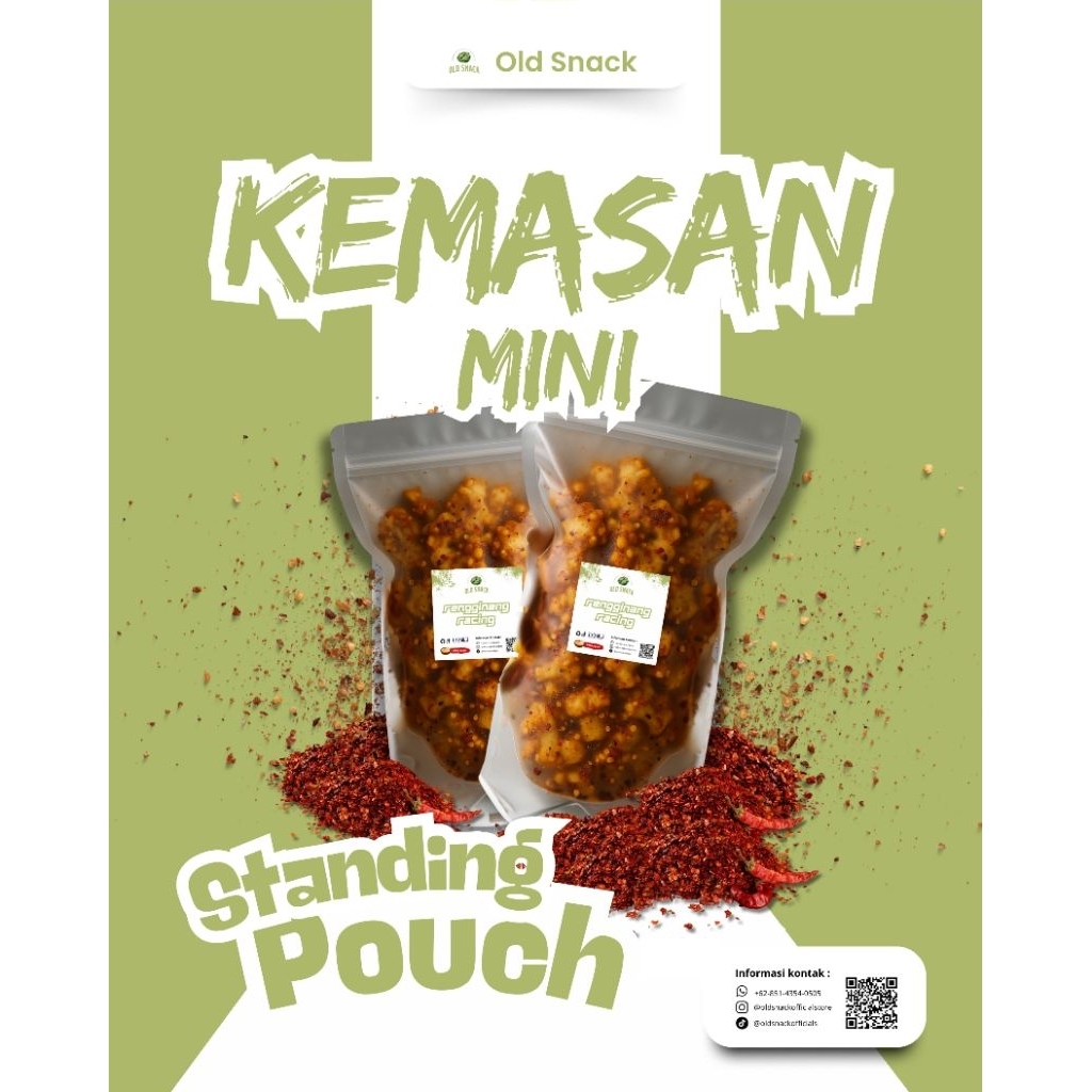 

Rengginang Racing mini varian rasa (SEBLAK PEDAS)