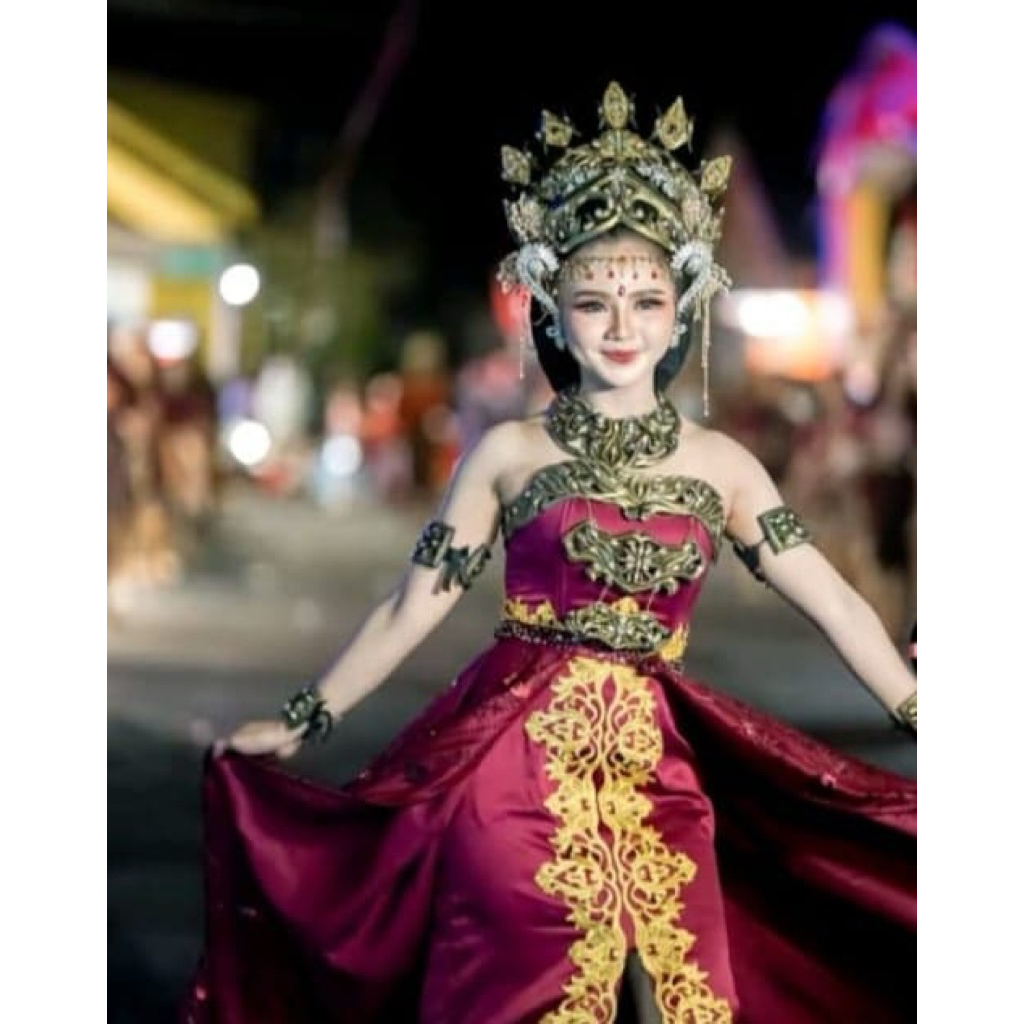 KOSTUM PUTRI JAWA RORO JONGGRANG