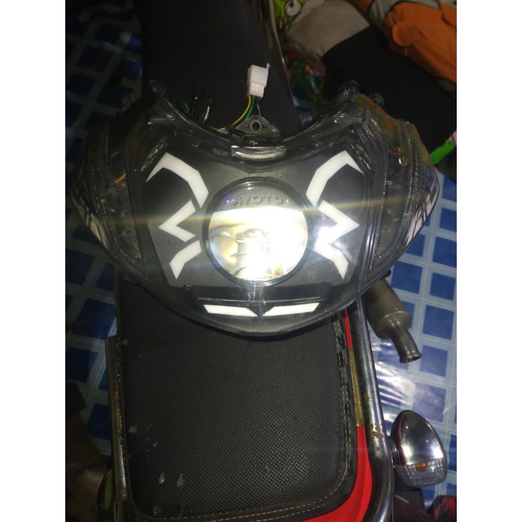 headlamp biled lazy mio m3
