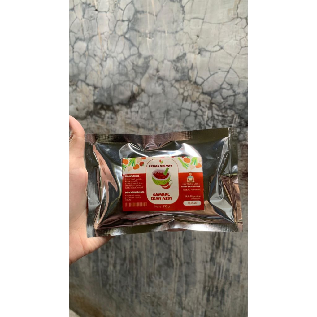

sambal ikan asin