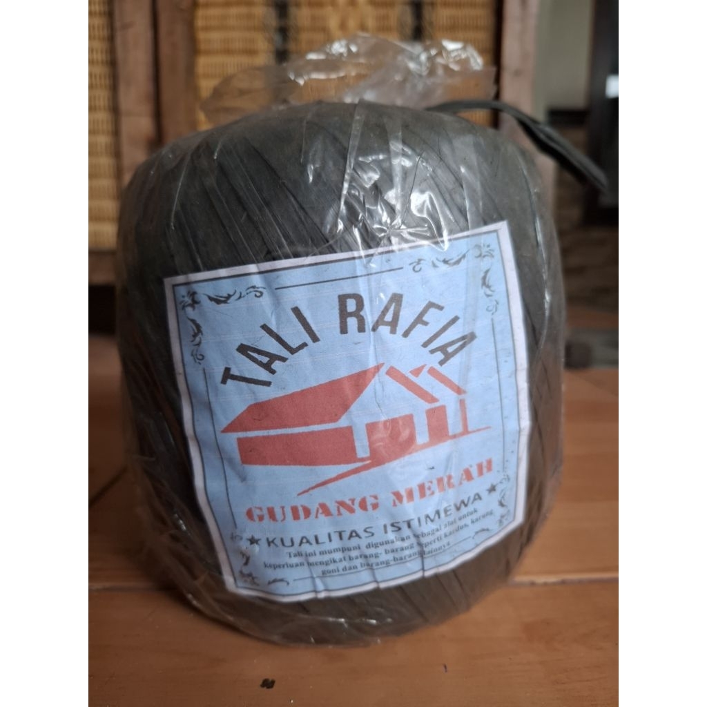 

TALI RAFIA GUDANG MERAH 1KG (KUALITAS PREMIUM)