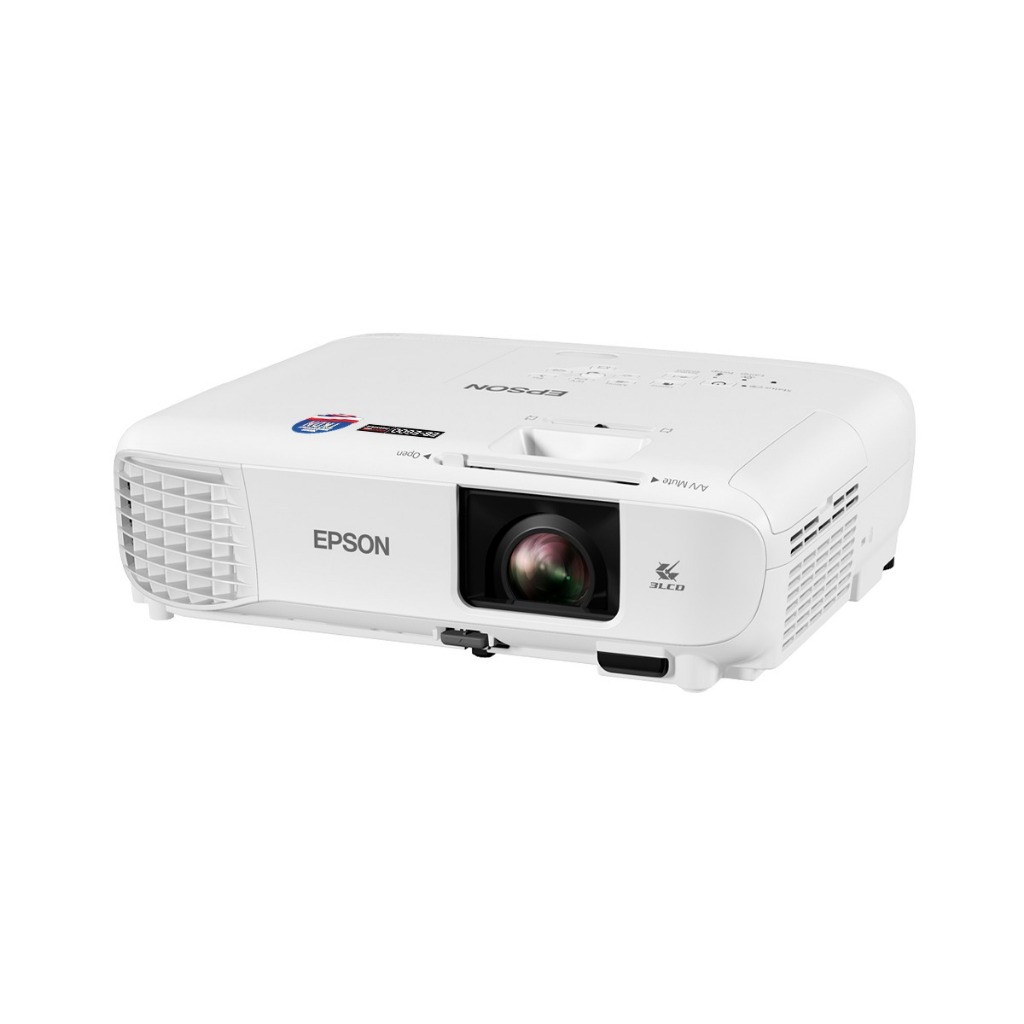 Epson EB-E600 Proyektor 3LCD XGA 3.400lm Rasio Kontras 15.000:1 dengan Lampu UHE 210W dan Kontrol RS