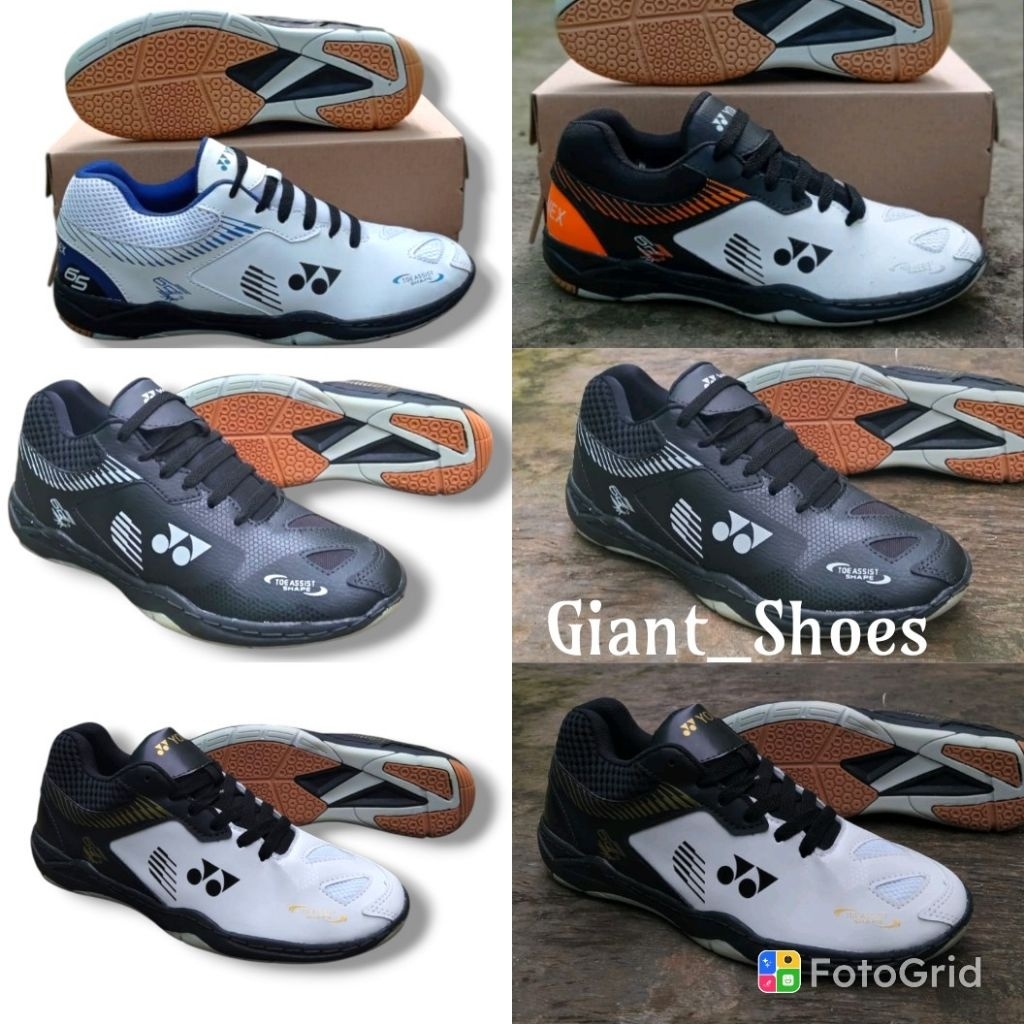 Sepatu Badminton Yonex Original Anti slip Sol Karet Mentah Sol Jahitan Full