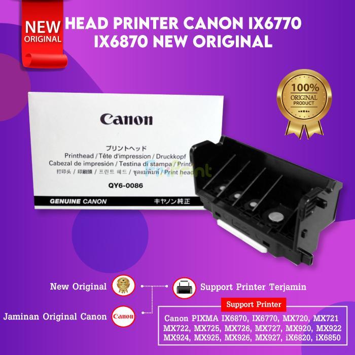 Head Printer Canon IX6770 IX6870 Printhead - QY6-0086 New Original