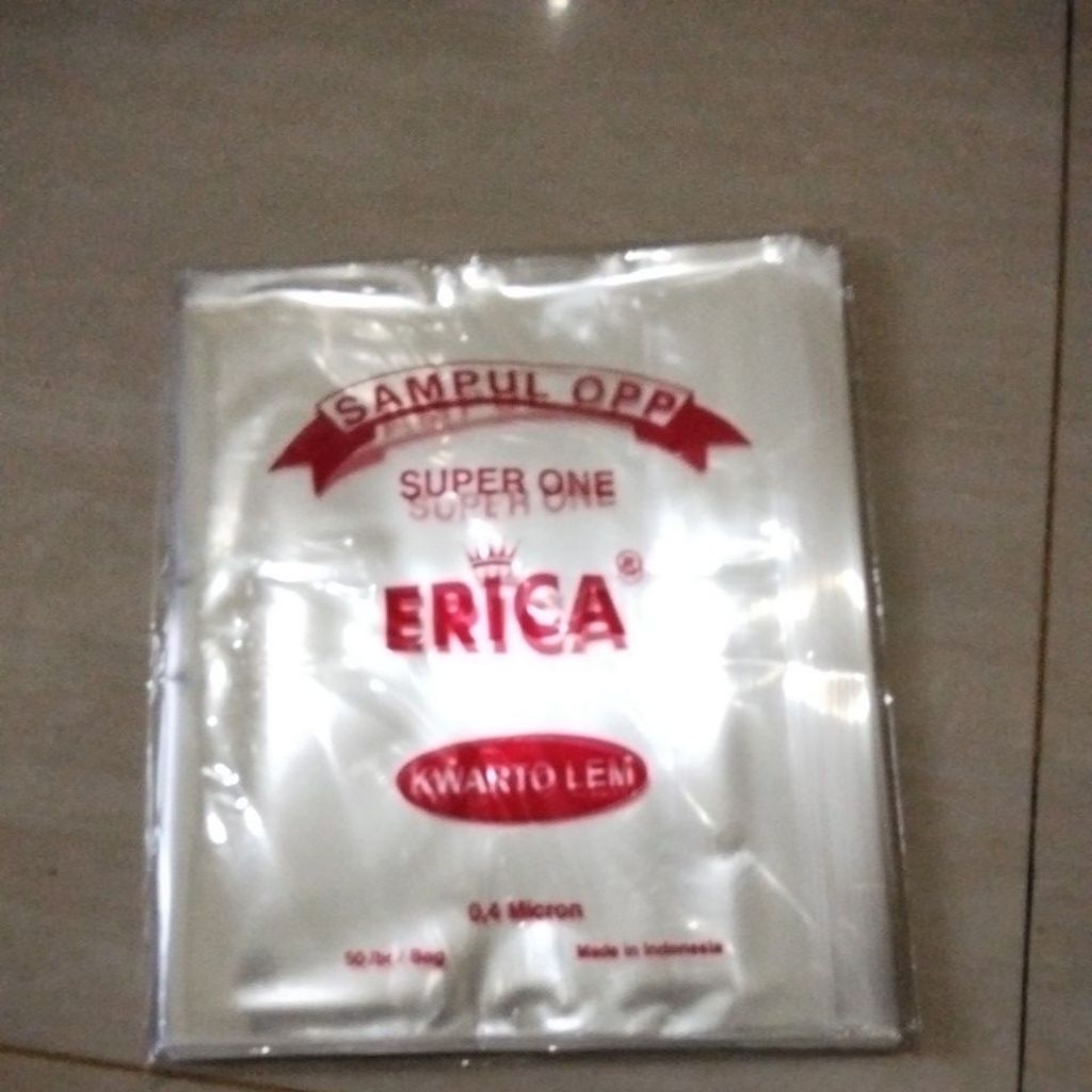 

sampul buku super one ERICA