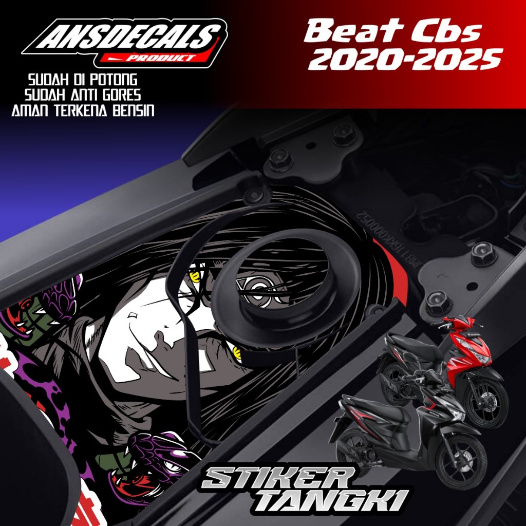 STIKER TANGKI BEAT CBS STIKER TANGKI BEAT CBS NEW STICKER TANGKI BEAT DELUX BEAT CBS 2020 2021 2022 