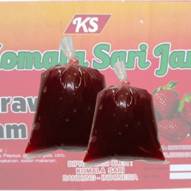 

Selai Roti Strawberry Komala Sari curah / repack 100 gr, 250 gr, 500 gr dan 1000 gr