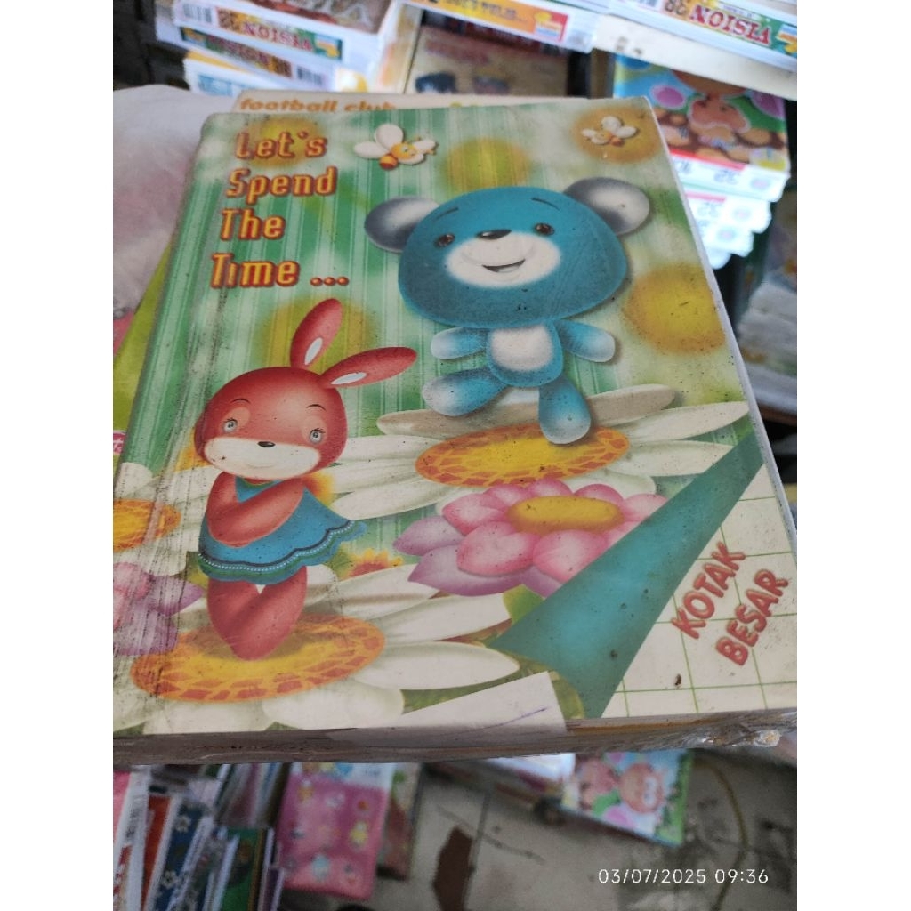 

buku kotak besar buku latihan tulis kanji jepang