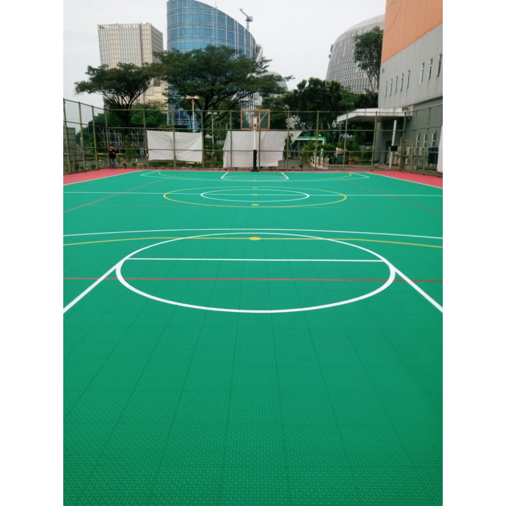 Interlocking Lapangan Basket Volly Futsal