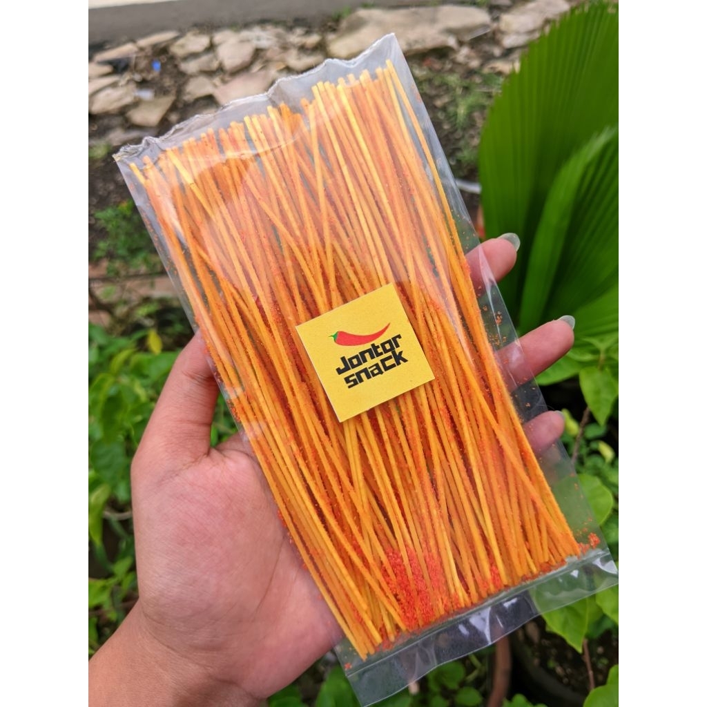 

Serba 5 ribu Mie Lidi Balado Aneka Rasa Cemilan viral jadul kekinian