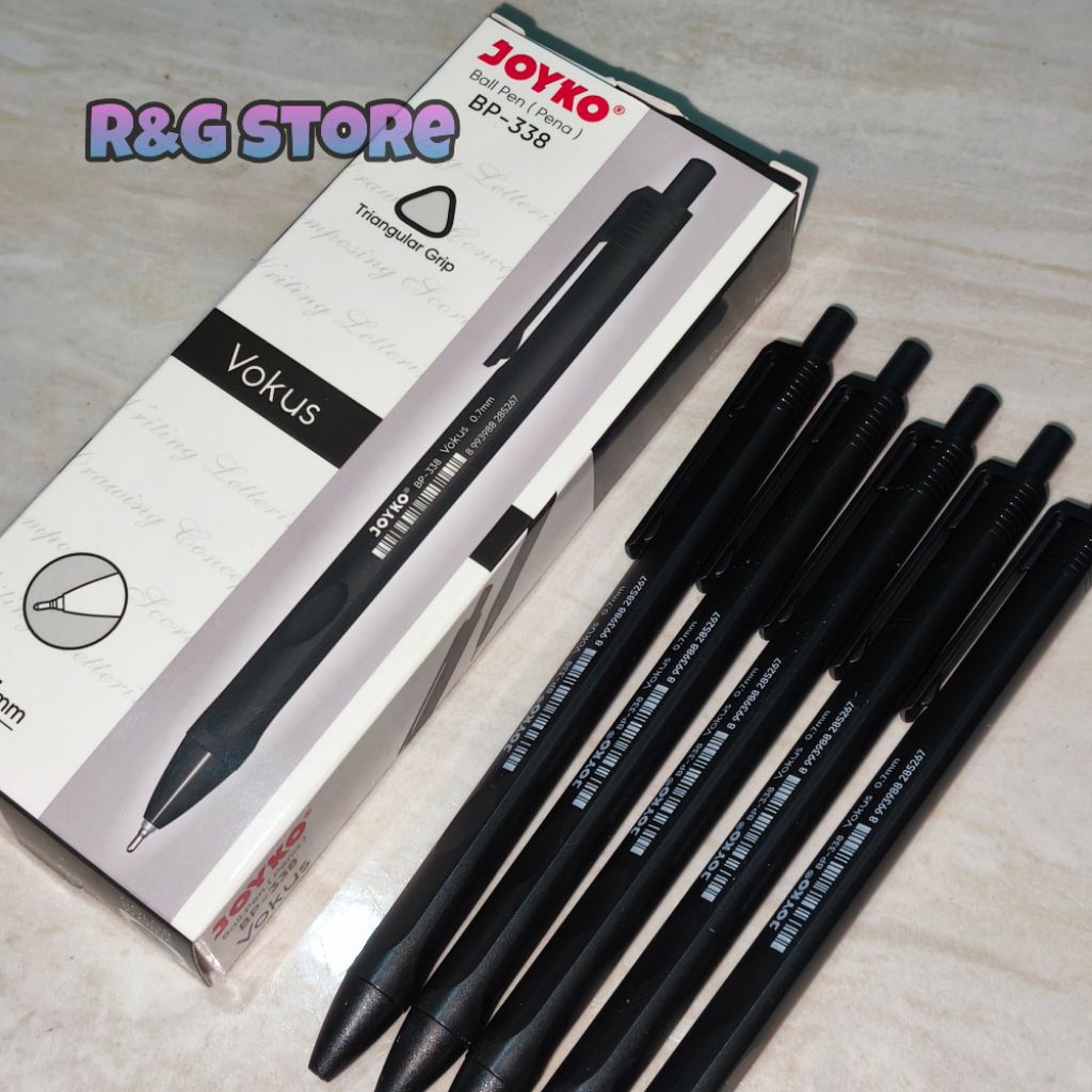 

Pulpen joyko BP-338 ball pen (pena) 0.7mm SATUAN