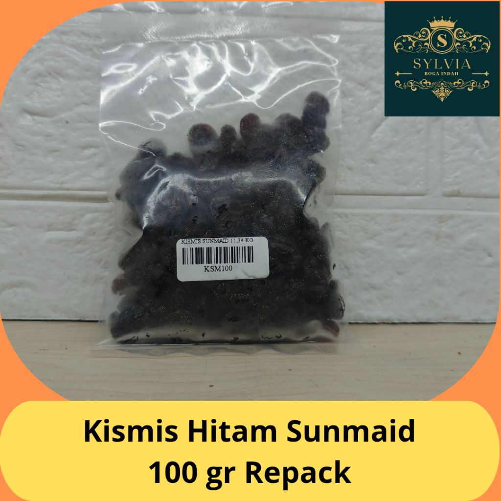 

Healthy Kismis Kering SUNMAID California Anggur Kering Repack 100 gr