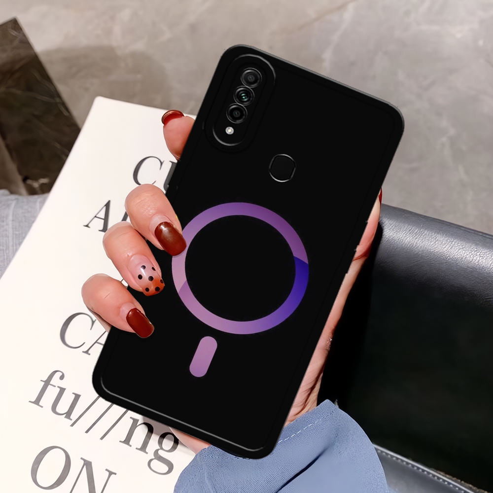 SOFTCASE UNTUK HP OPPO A31 2020 MODEL RING MAGSAFE TERBARU  | BAHAN KARET TEBAL | NYAMAN DI GENGGAM