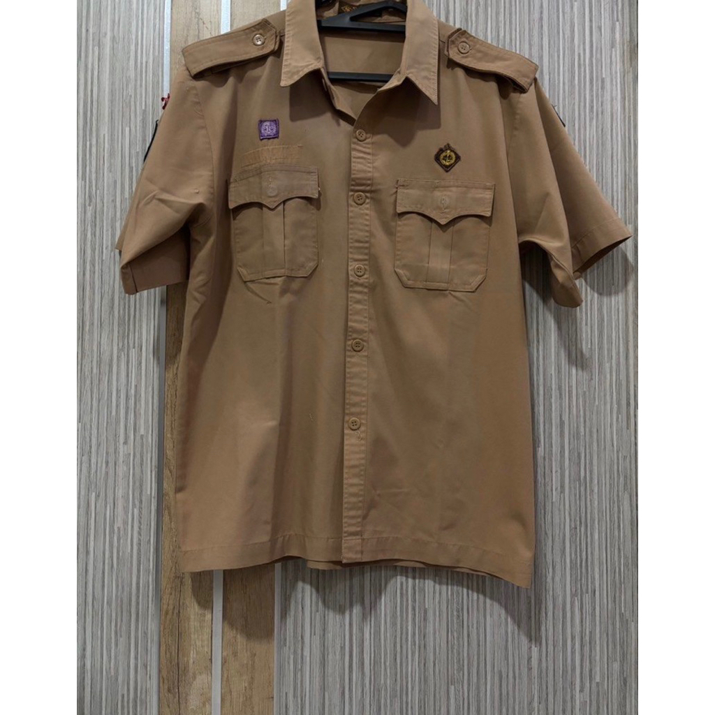 seragam smp penabur pramuka