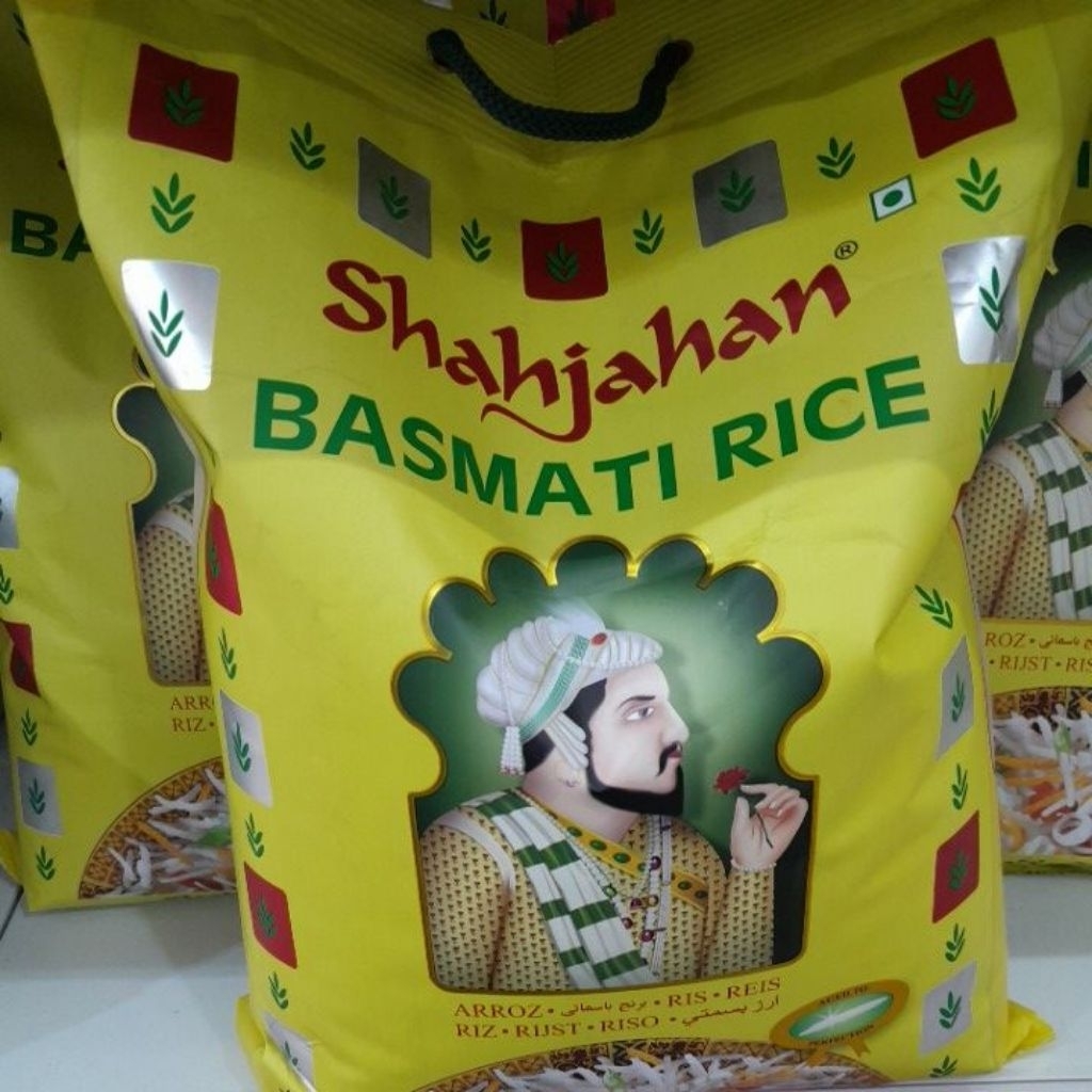 

Beras Basmati Shahjahan 5kg India Original | Beras Kebuli Nasi Mandhi Nasi Biryani