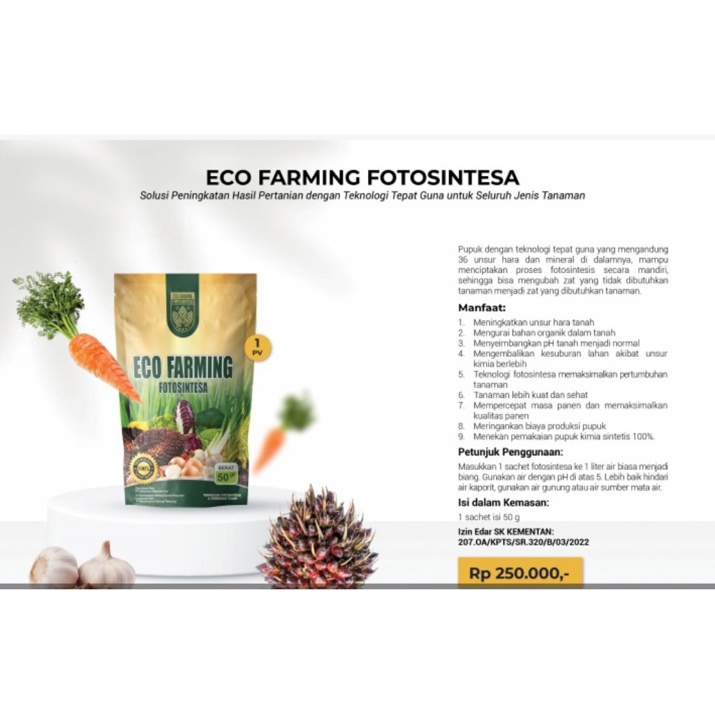 Pupuk Eco Farming Fotosintesa
