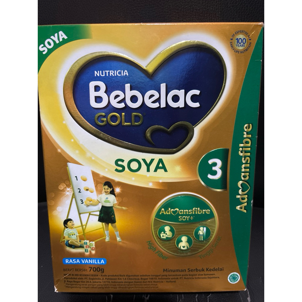 

Bebelac 3 Gold soya vanila 700g Exp Sept 2025