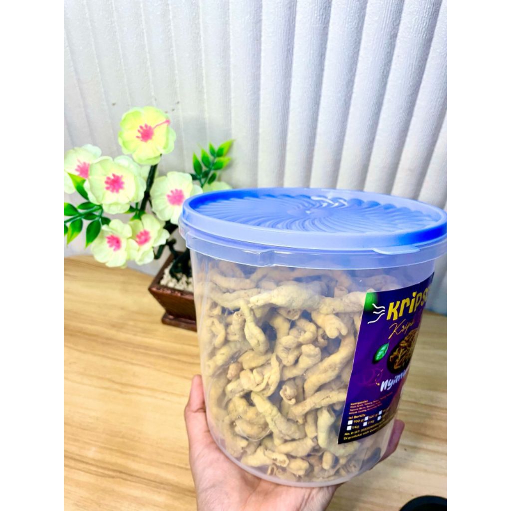 

Kerpik Usus Ayam Toples 700gr