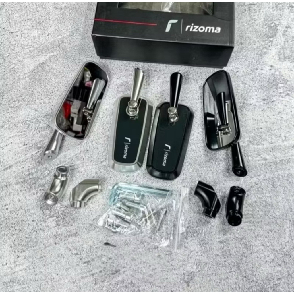 Spion Rizoma Model Kotak Full CNC Vespa Sprint Primavera LX LXV GTS Universal Motor