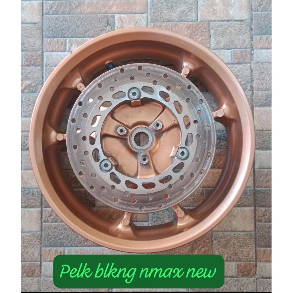 pelek belakang nmax new n piringan