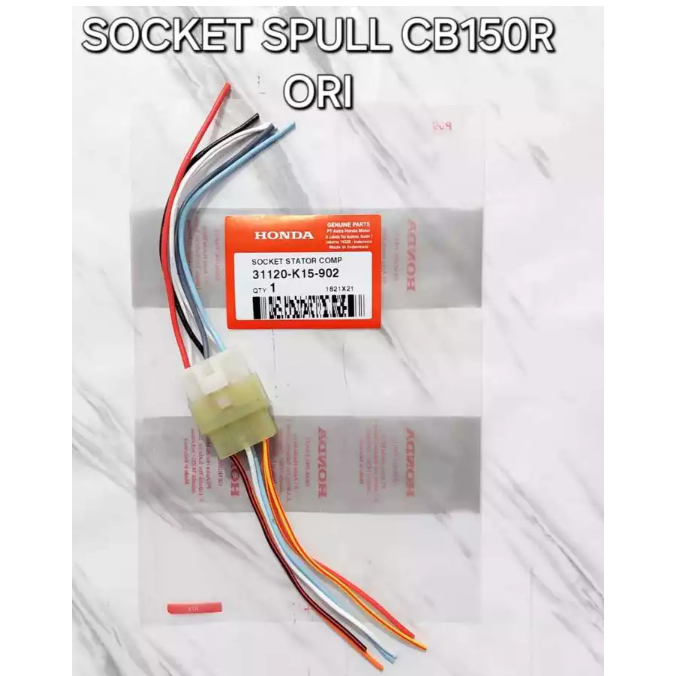 Soket spull cb150r 31120-K15-902 6pin