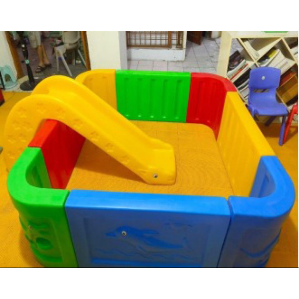 wahana permainan kolam mandi bola portable