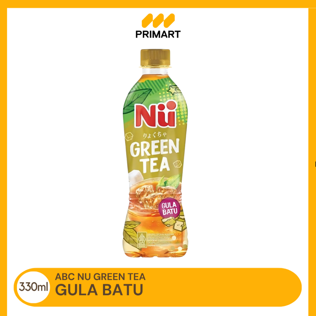 

Nu Green Tea Gula Batu 330ML