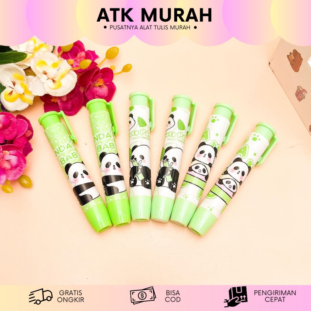 

PENGHAPUS CETEK DEPRESSIBLE CUTE PANDA ER-1971 HAPUSAN ERASER TERMURAH COD LUCU IMUT KADO UNIK SOUVERNIR