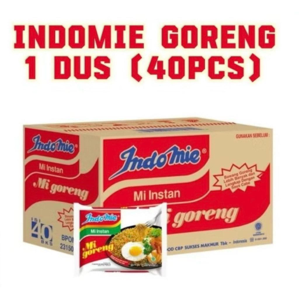 

Indome mie Goreng All Varian Bisa Mix Rasa