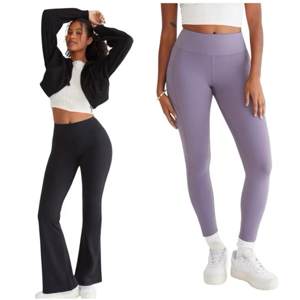 aeropostale curvy air soft ultra high rise flare legging/celana legging wanita keren