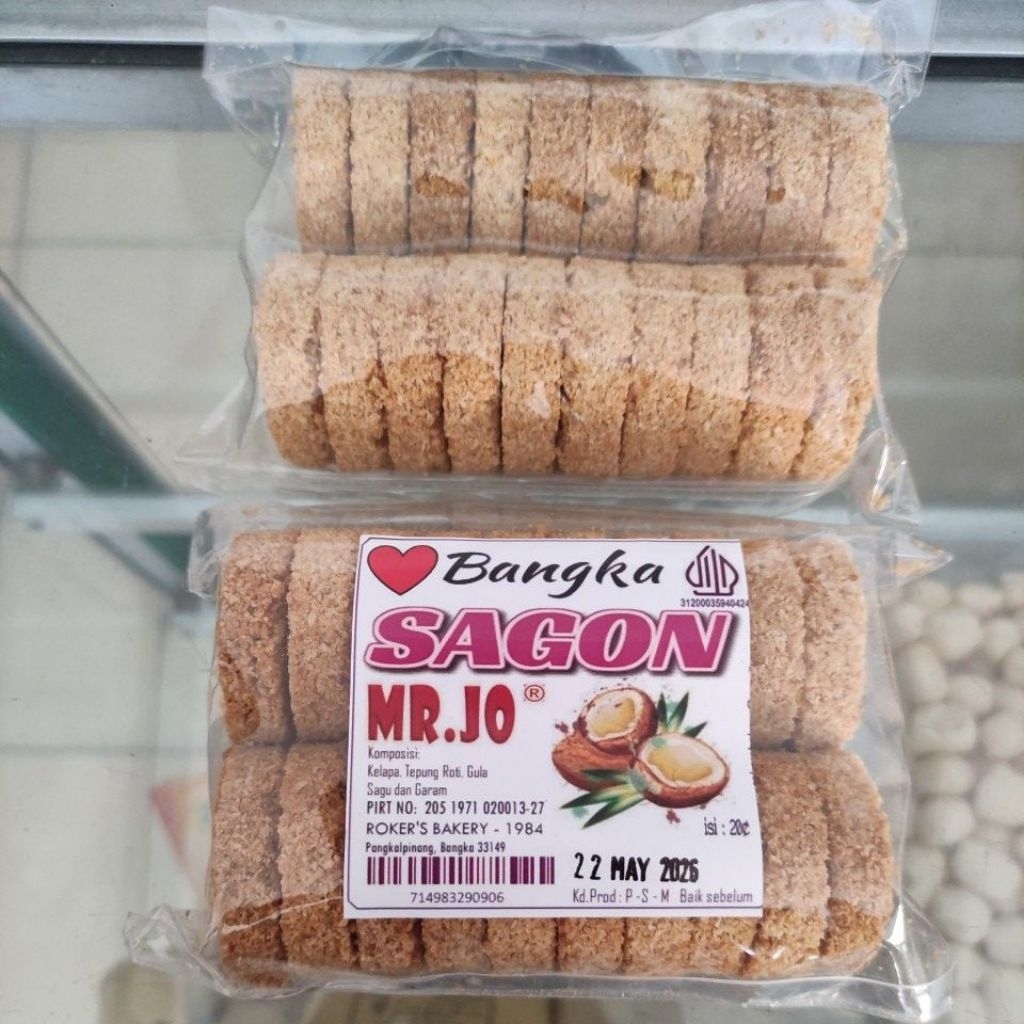 

Kue Sagon Isi 20 Pc : Kecil
