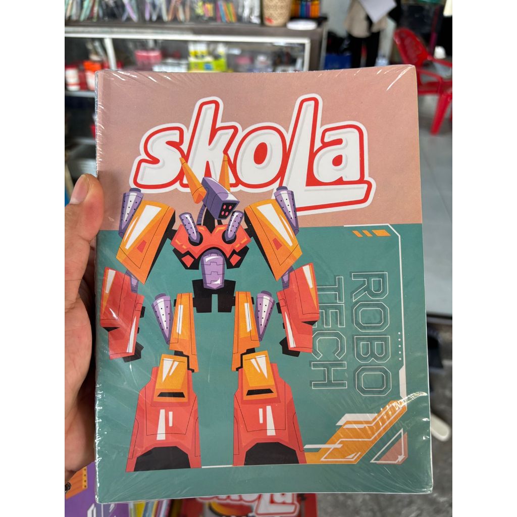 

Buku Tulis Sekolah | Merk Skola 38 Lembar 1 Pax ( 10 Buku )